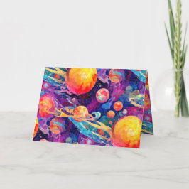 Cartões de agradecimentos dobrado