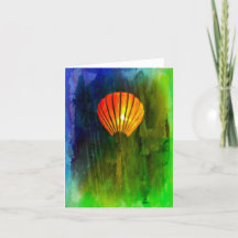 Cartões de agradecimentos dobrado