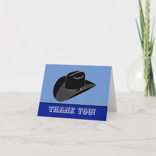 Cartões de agradecimentos dobrado (Frente)