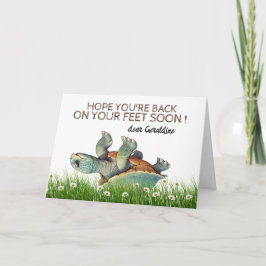 Cartões de agradecimentos dobrado