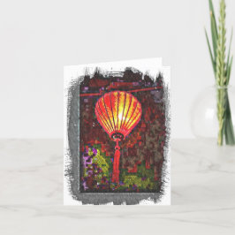 Cartões de agradecimentos dobrado