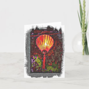 Cartões de agradecimentos dobrado