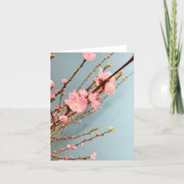 Cartões de agradecimentos dobrado