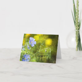 Cartões de agradecimentos dobrado