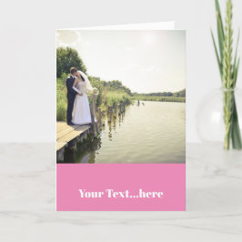 Cartões de agradecimentos dobrado