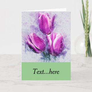 Cartões de agradecimentos dobrado