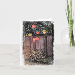 Cartões de agradecimentos dobrado