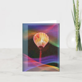 Cartões de agradecimentos dobrado