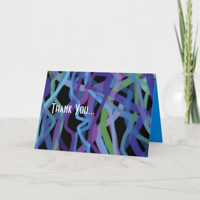 Cartões de agradecimentos Dobrado do Bar Retro Tor (Frente)