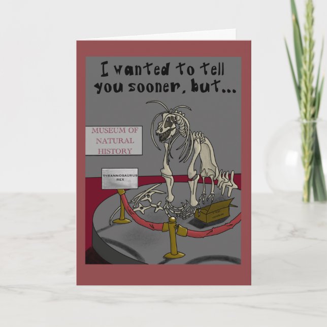 Cartões de agradecimentos engraçado (Frente)