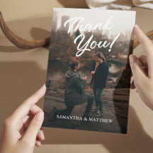 Cartões de agradecimentos festa de noivado
