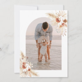 Cartões de agradecimentos Fotográfico, Boho Aniver