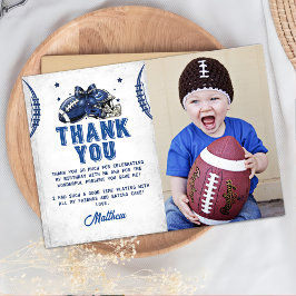 Cartões de agradecimentos Fotográfico de Aniversár