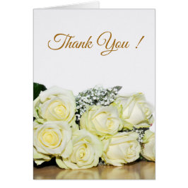 Cartões de agradecimentos Fotográfico de Casamento