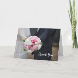 Cartões de agradecimentos Fotográfico de Casamento