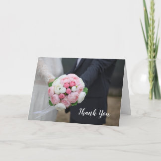 Cartões de agradecimentos Fotográfico de Casamento