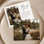 Cartões de agradecimentos Fotográfico de Casamento<br><div class="desc">Crie o Cartões de agradecimentos de Fotos de Arranjo Russo do Orçamento com este novo modelo projetado para impressionar a sua família e convidados. Para mais personalização, clique no link "Personalizar mais" e use nossa ferramenta de design para modificar esse modelo. Se precisar de ajuda ou itens correspondentes, entre em...</div>