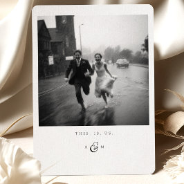 cartões de agradecimentos Fotográfico "Este Somos 