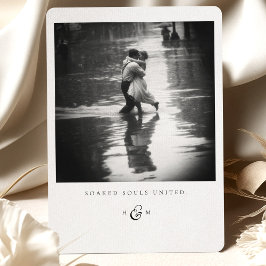 cartões de agradecimentos Fotográfico "Soak Souls 