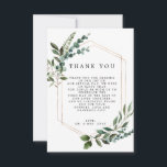 Cartões de agradecimentos Framed<br><div class="desc">Este eterno,  romântico,  apresenta um roteiro moderno emparelhado com texto ousado. Por favor,  entre em contato comigo se precisar de ajuda com este design.</div>