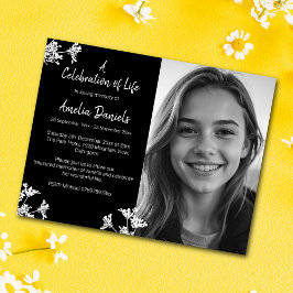 Cartões de agradecimentos Funcional de Flores Selv