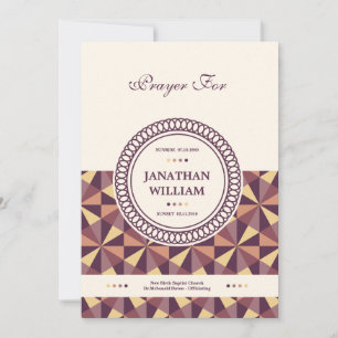 Cartões de agradecimentos fúnebres