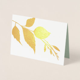 Cartões de agradecimentos Funeral Botânico