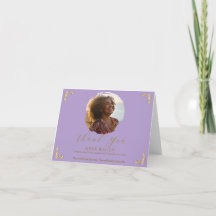 Cartões de agradecimentos Funeral Dobrado