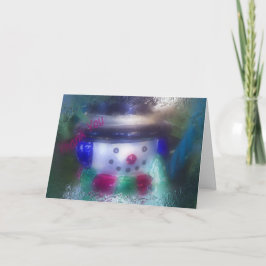 Cartões de agradecimentos gelados