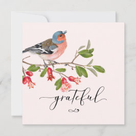 Cartões de agradecimentos Grateful