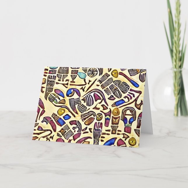 Cartões de agradecimentos inspirado nas noites de  (Frente)