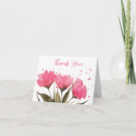 Cartões de agradecimentos Inverso Cor-de-Água