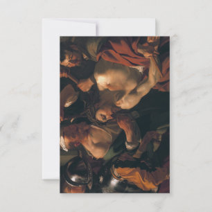 Cartões de agradecimentos Jesus Cristo w. a Coroa