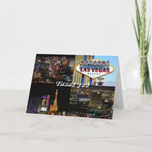 Cartões de agradecimentos Las Vegas