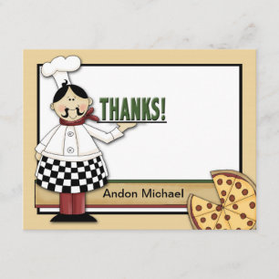 Cartões de agradecimentos lisos do partido da