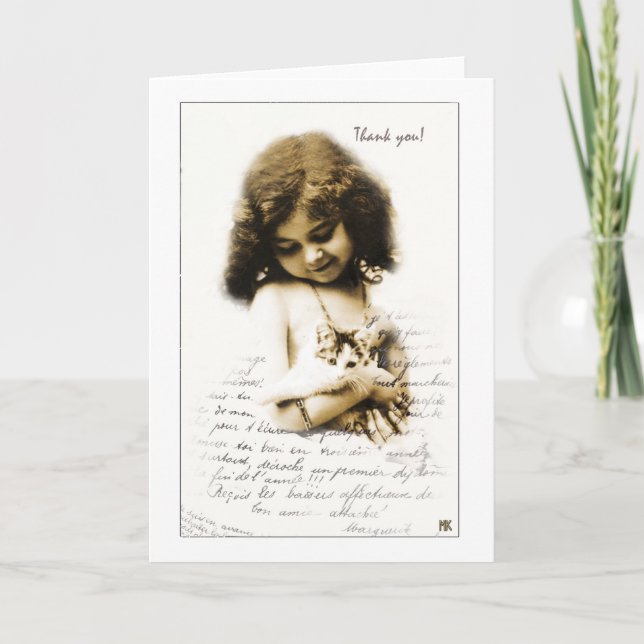 Cartões de agradecimentos macios do abraço do (Frente)