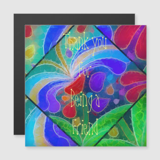 Cartões de agradecimentos magnético