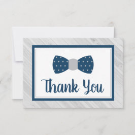 Cartões de agradecimentos, Marinho, Cinza