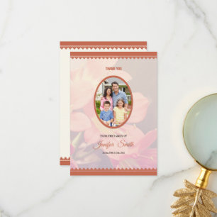 Cartões de agradecimentos Memorial