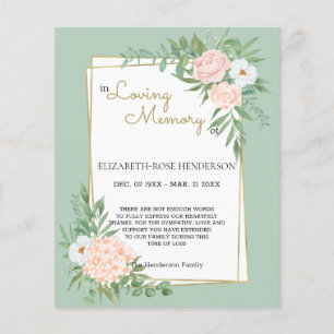 CARTÕES DE AGRADECIMENTOS MEMORIAL DE SIMPATIA FL