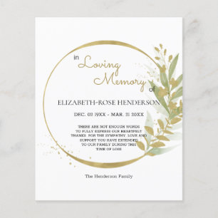 CARTÕES DE AGRADECIMENTOS MEMORIAL DE SIMPATIA FLO