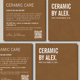 Cartões de agradecimentos minimalista de atendimen