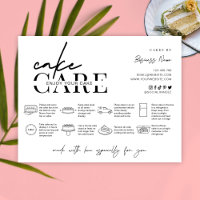 Cartões de agradecimentos Minimalista de instruçõe