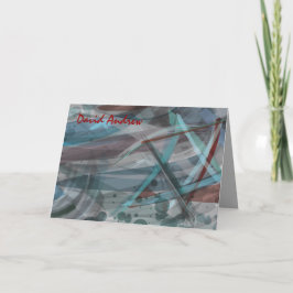 CARTÕES DE AGRADECIMENTOS Mitzvah, Bar TRANSPARENT