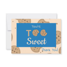 Cartões de agradecimentos Muito Doce