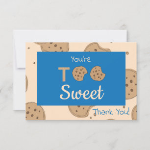 Cartões de agradecimentos Muito Doce