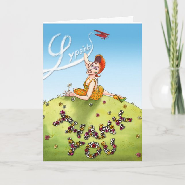 Cartões de agradecimentos nº 1 (Frente)