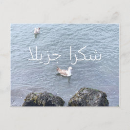 CARTÕES DE AGRADECIMENTOS NO ÁRABE