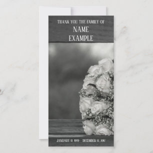 Cartões de agradecimentos para Funeral e Bereaveme