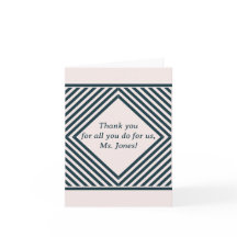 Cartões de agradecimentos para professor